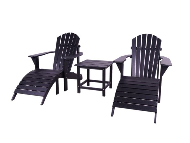 MaximaVida Montreal tuinstoel set - Black