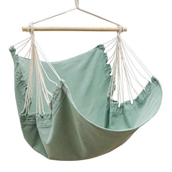 AMANKA 155 x 125 cm XL hangstoel - Light Green