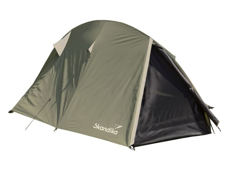 Skandika Hemus 2 Sleeper trekkers­tent - donkere slaapcabine