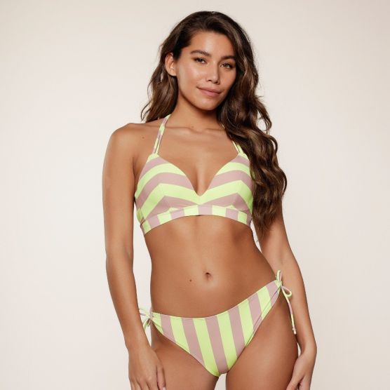 LingaDore 7711 Streep Print Triangel voorgevormd bikini set