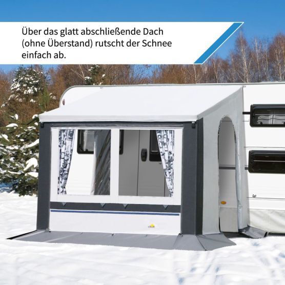 DWT Cortina III 200x150 cm caravan wintertent - Grey