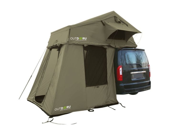 OutdoorU Family Plus 3 personen  Daktent - Green
