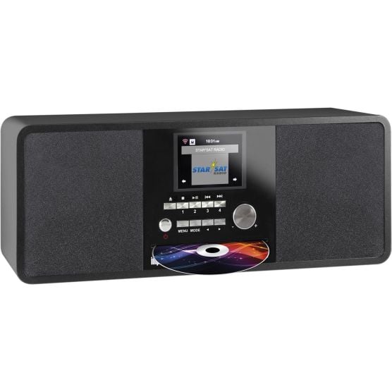 IMPERIAL DABMAN i200 DAB+ internetradio met CD-speler - Black