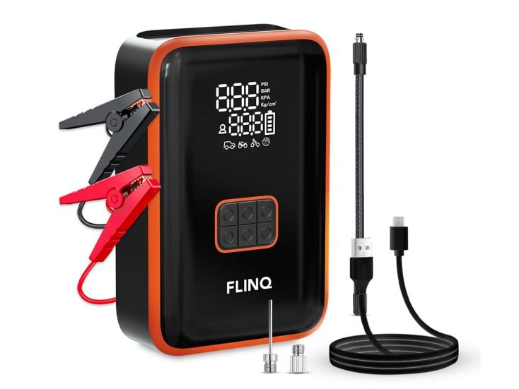 FlinQ 2-in-1 Jump Starter & luchtcompressor