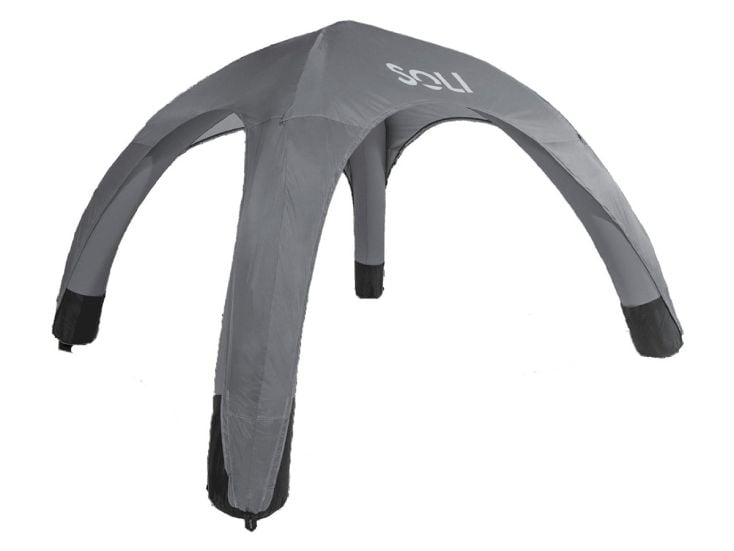 Buitenkado Auto Inflate 3 x 3 meter opblaasbare partytent - Grey