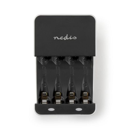 Nedis BACH05 NiMH-Batterijlader AA / AAA