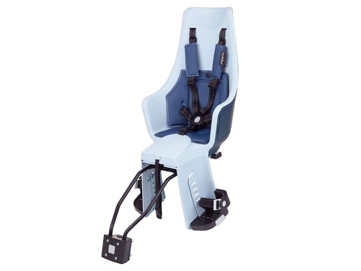 Bobike Exclusive Maxi Plus LED Fietsstoeltje - Denim Deluxe