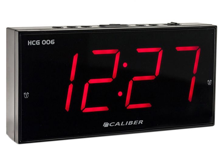 Caliber HCG006 LED alarm wekker