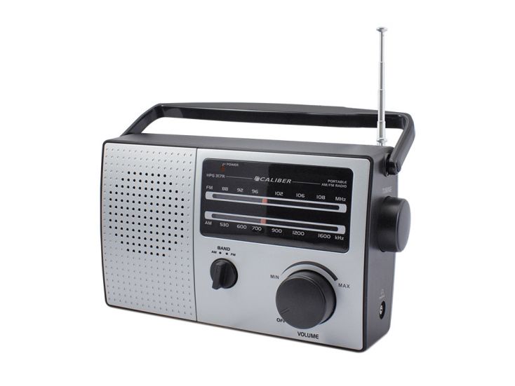Caliber HPG317R draagbare FM radio