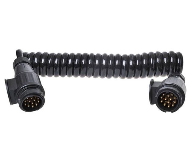 ProPlus 13-polige spiraalkabel - 3,5 meter