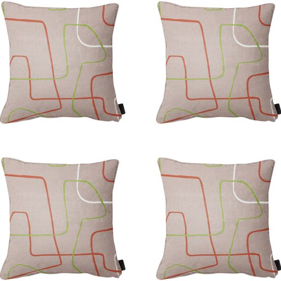 Madison Joah terra Sierkussen - Set van 4