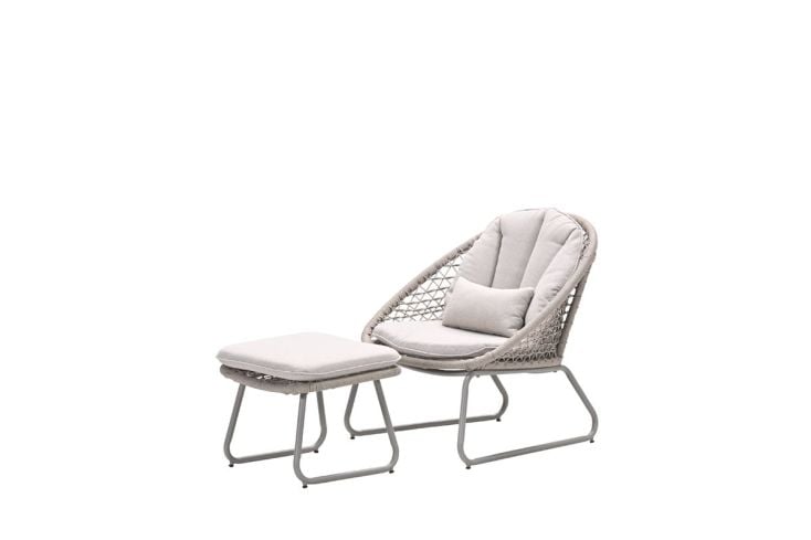 Garden Impressions Parco relax fauteuil incl. voetenbank