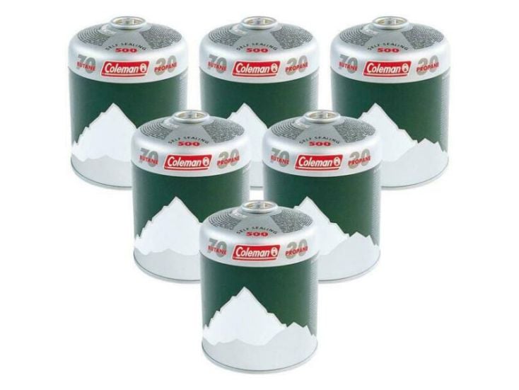 Coleman C500 schroefcartouche - 6 stuks