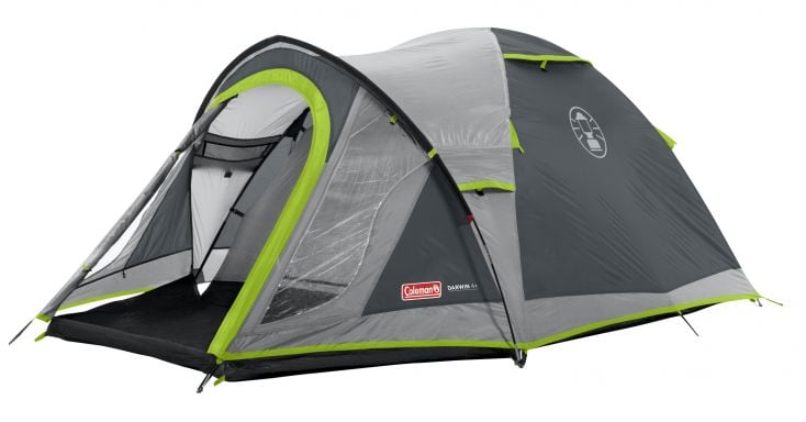 Coleman Darwin 4 Plus Grey koepeltent