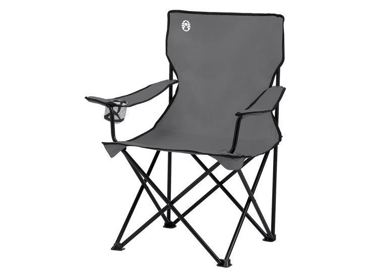 Coleman Quad Chair Grey vouwstoel