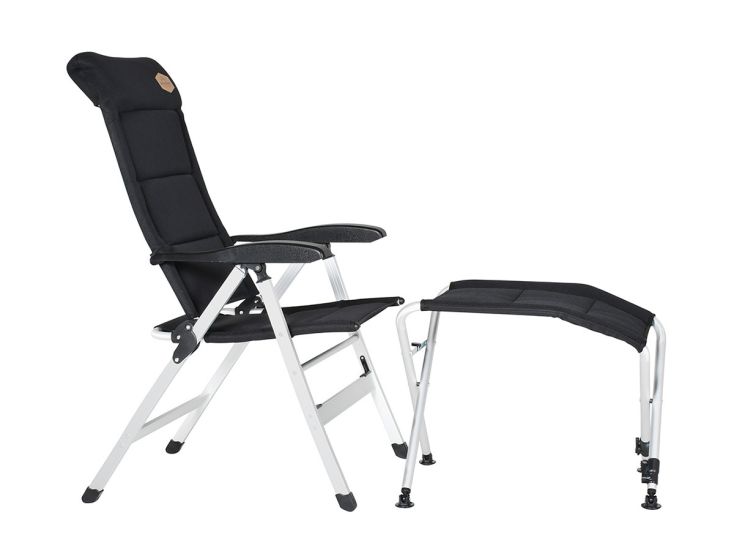 Obelink Corsa standenstoel met voetenbank - Black