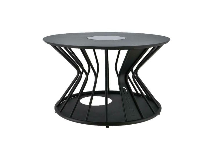 Cosi Fires Cosilumia Ø 70 cm verlichte loungetafel - Black