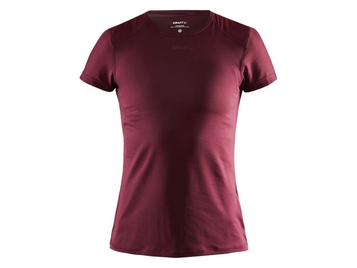 Craft Adv Essence dames T-shirt - Dark Red