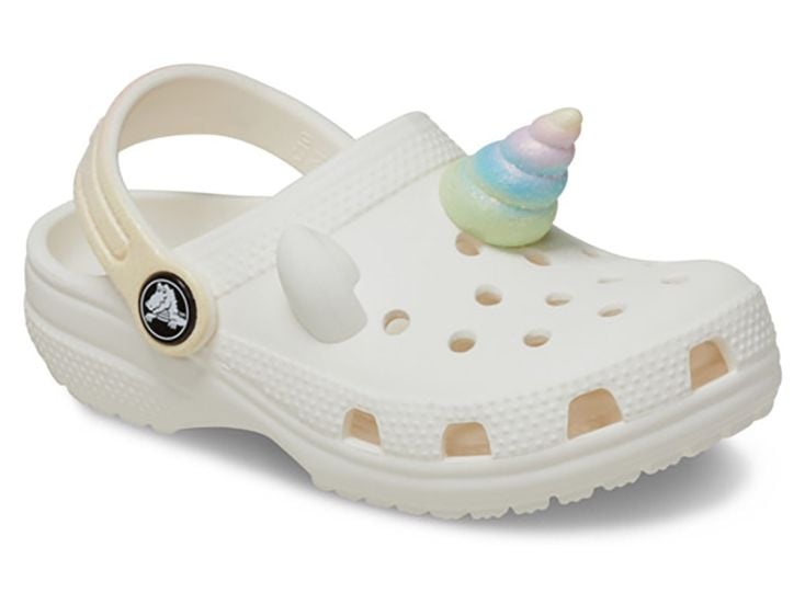 Crocs Classic I am Regenboog Unicorn Kindersandalen - Chalk