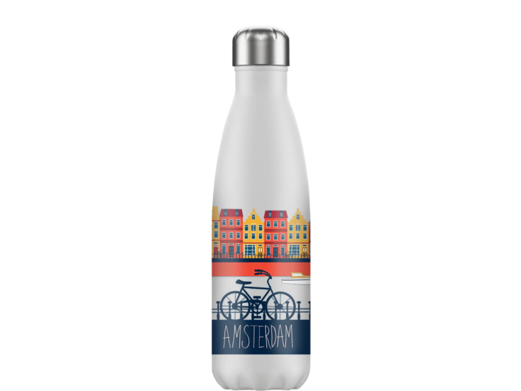 FLASKE 500 ml RVS Drinkfles - Hearts