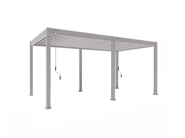 Orion Comfort 300 x 530 cm terrasoverkapping - Light Grey