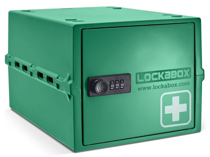 Lockabox One opbergbox met cijferslot - Green