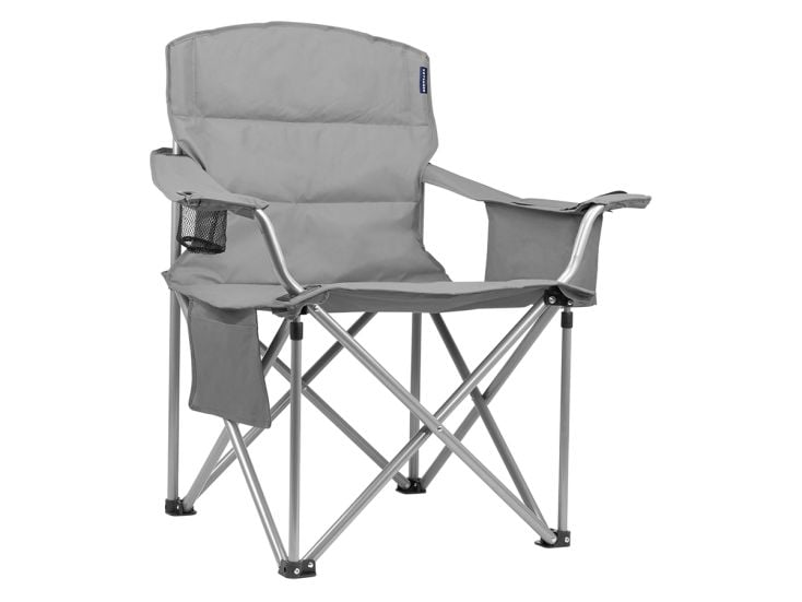 TRVLMORE XL vouwstoel met koelvak - Grey
