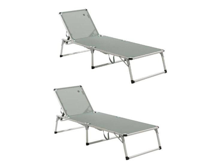 Travellife Como set van 2 ligbedden - Gentle Green