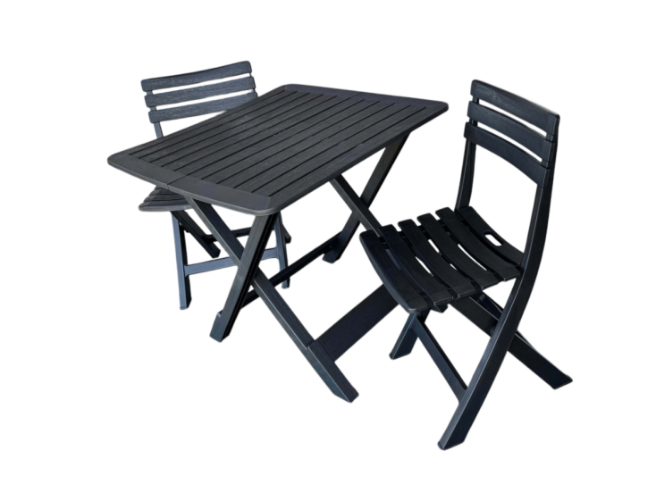 HEM Bistroset 3-delig kunststof balkonset