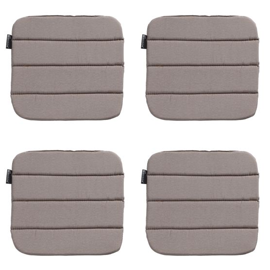 Madison Panama taupe Zitkussen - Set van 4