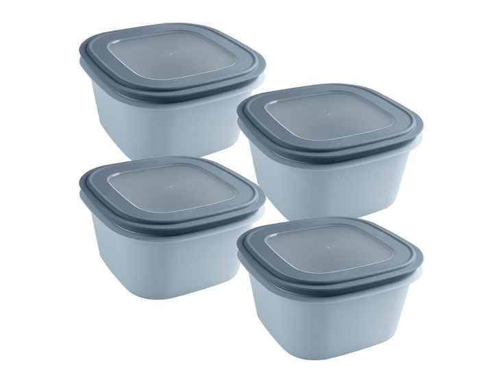 Sunware Sigma home 3,8 liter set van 4 vershouddozen - Blue