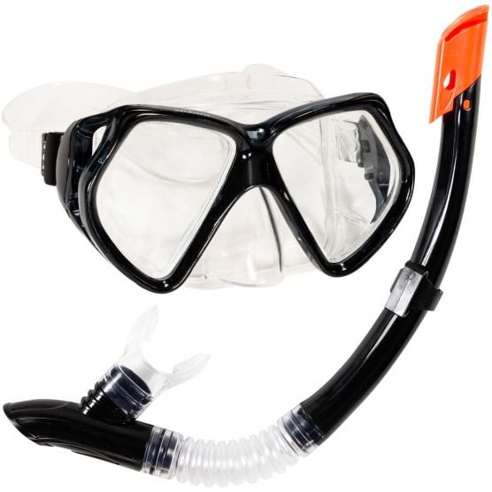 Atlantis Andros Snorkelset - Black