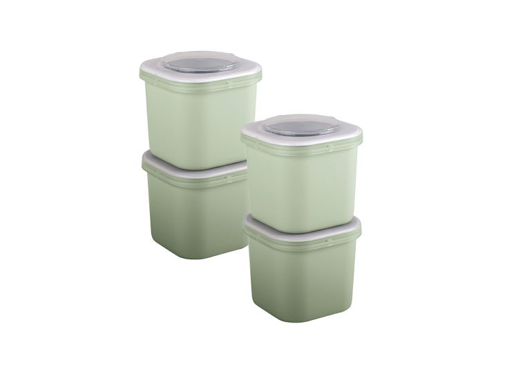 Sunware sigma home food set van 2 lunchbakjes - Green