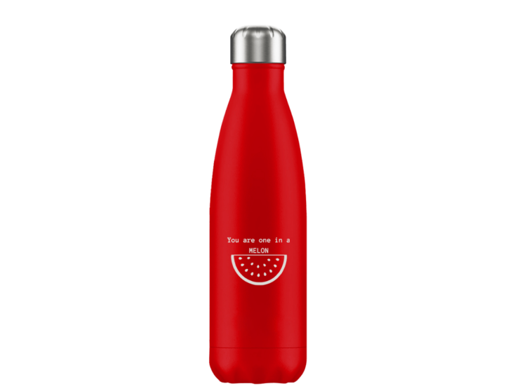 FLASKE valentines melon 500 ml RVS Drinkfles - Chilly