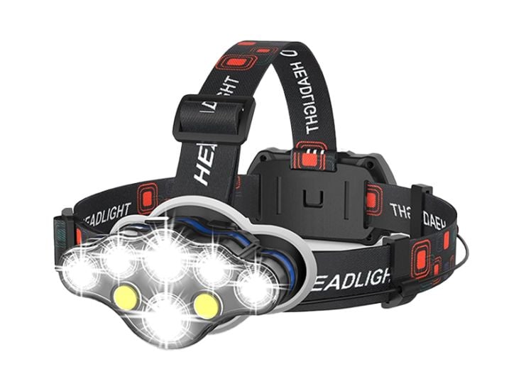 Travelhawk oplaadbare LED hoofdlamp - 18000 lumen