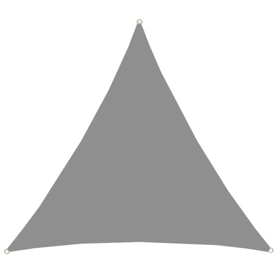 AMANKA 4 x 4 x 4 waterafstotende polyester schaduwdoek - Grey