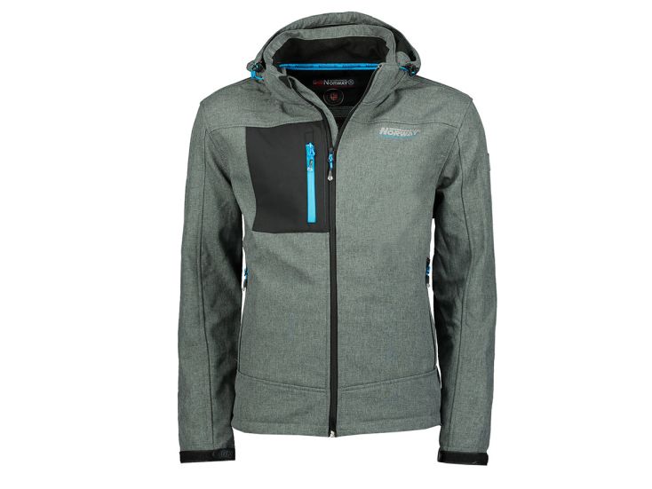 Geographical Norway Torefact softshell outdoorjas - Grey