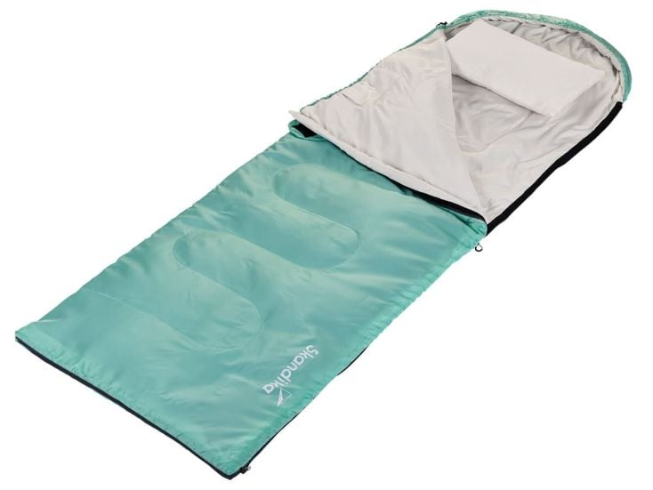 Skandika Skye R slaapzak - Green