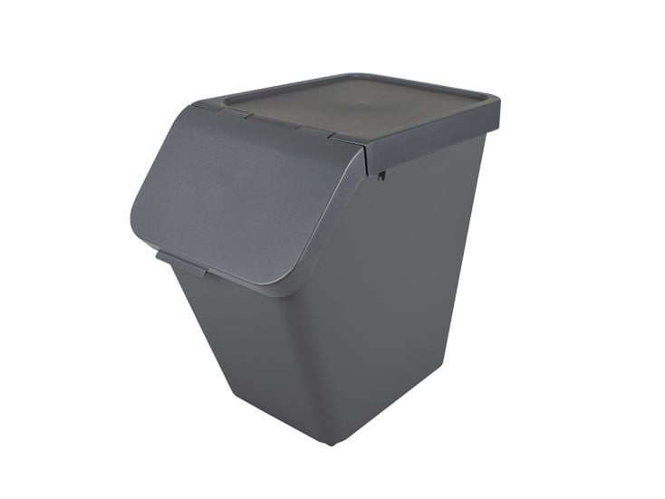 Sunware Sigma home 40 liter Anthracite sorteer unit met deksel