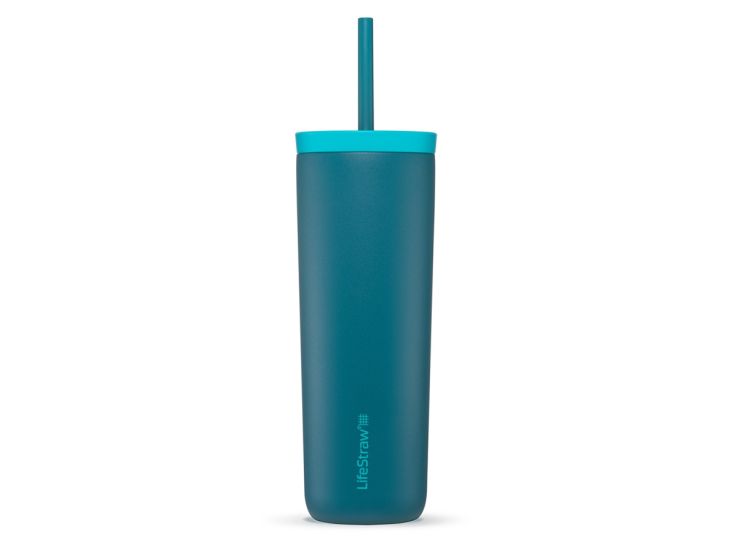 LifeStraw Go Tumbler 500 ml RVS waterfilterfles - Blue