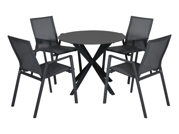 Outdoor Feelings Daurada Rhone Ø90 diningset