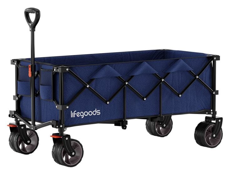 LifeGoods XXL bolderkar - Blue