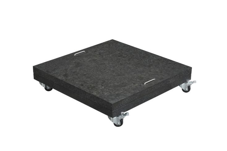 Special Hawaii granieten parasolvoet-150kg-antr-verrijdbaar