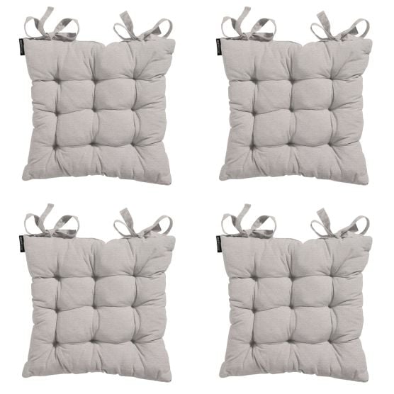 Madison Napels taupe Zitkussen - Set van 4