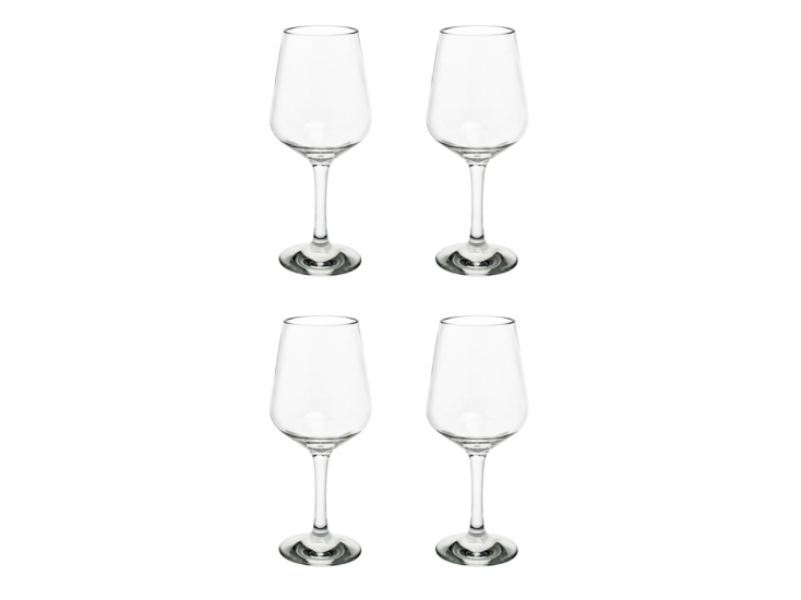 By Caryl 540 ml kunststof wijnglazen - set van 4
