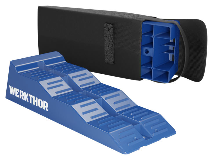 Werkthor camper oprijblokken met transporttas - Blue