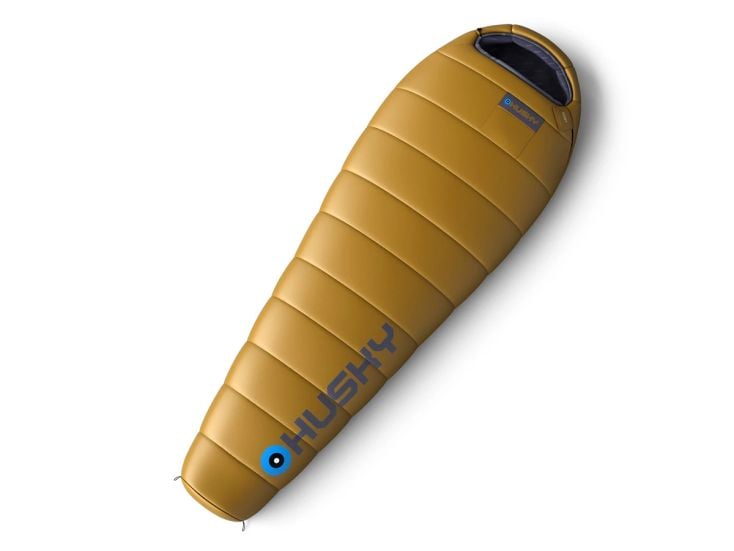 Husky Husky Mustard mummyslaapzak - Yellow