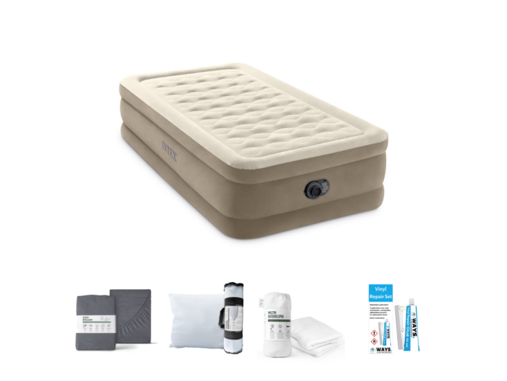Intex Ultra Plush 191 x 99 cm Luchtbedset - 5-delig