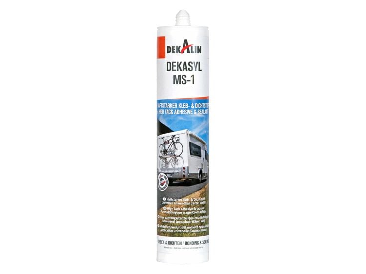 Dekalin Dekasyl MS-1 lijm en afdichtingskit - White