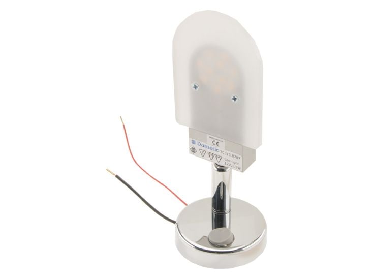 Dometic Thomas zilveren LED opbouwspot